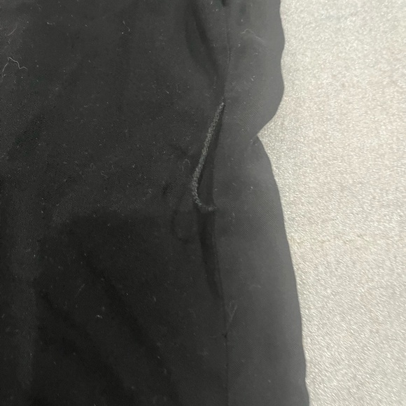 [S]VTG Guess Black Button-Up Shirt Tunic Dress with Gold Chain - Picture 6 of 13